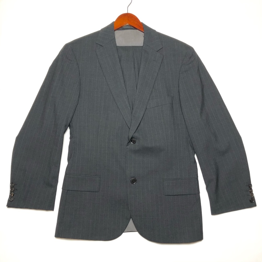 Hugo Boss Bertolucci/Movie Pinstripe 2 Button Suit